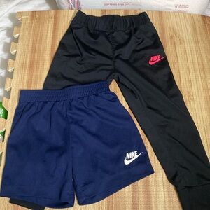 2 pc Nike Warm up Pants and Shorts